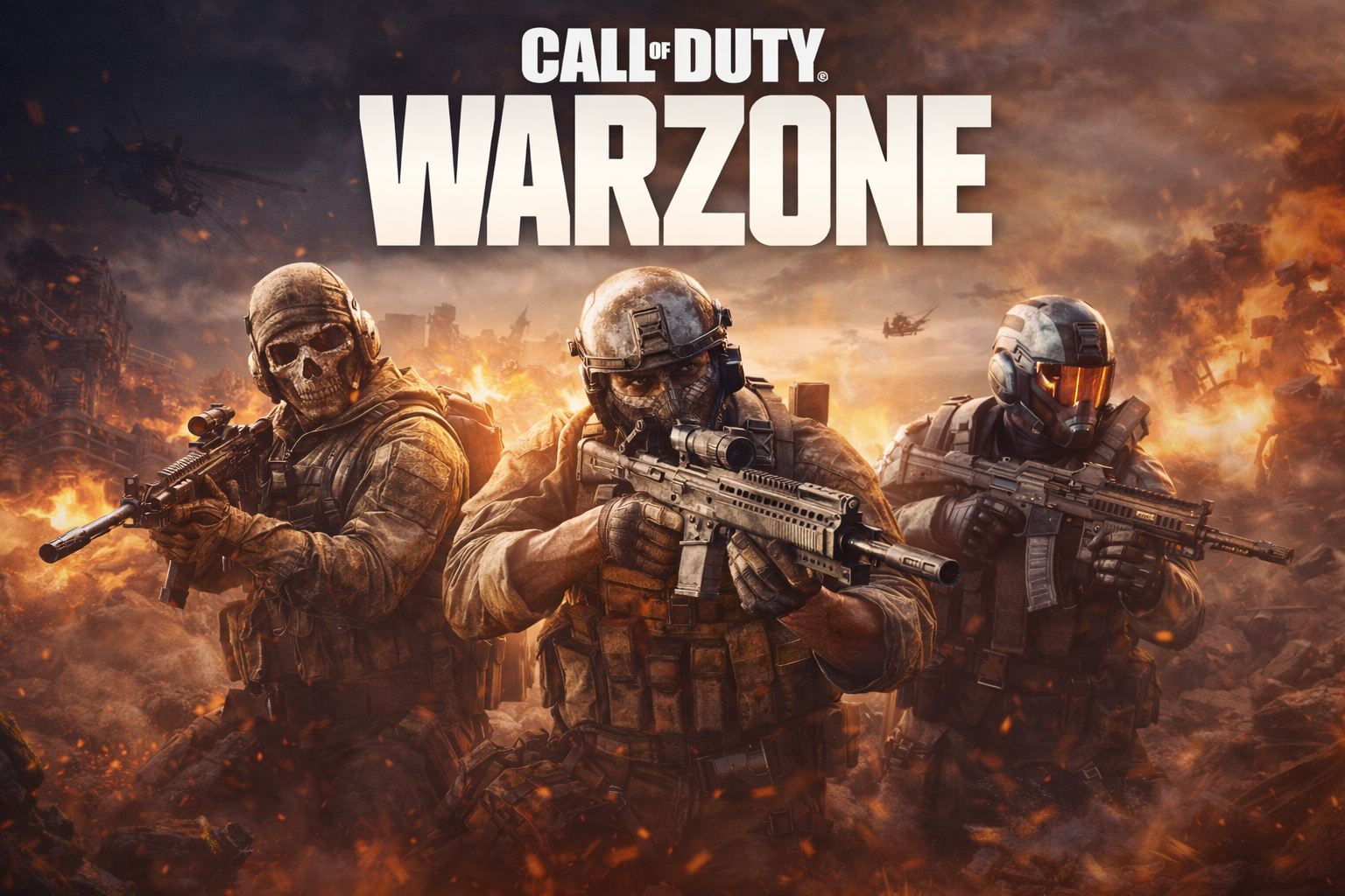 Guerra intensa em Call of Duty